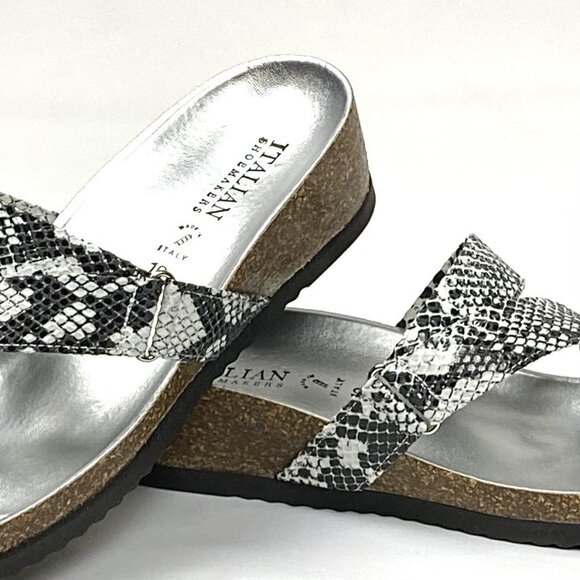 Italian Shoemakers Giia Toe Loop Slip-On Platform Wedge Heel Sandal, 10 - Picture 5 of 7